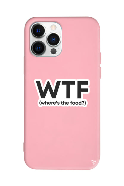 WTF Lansman Model İçi Kadife Silikon Telefon Kılıfı