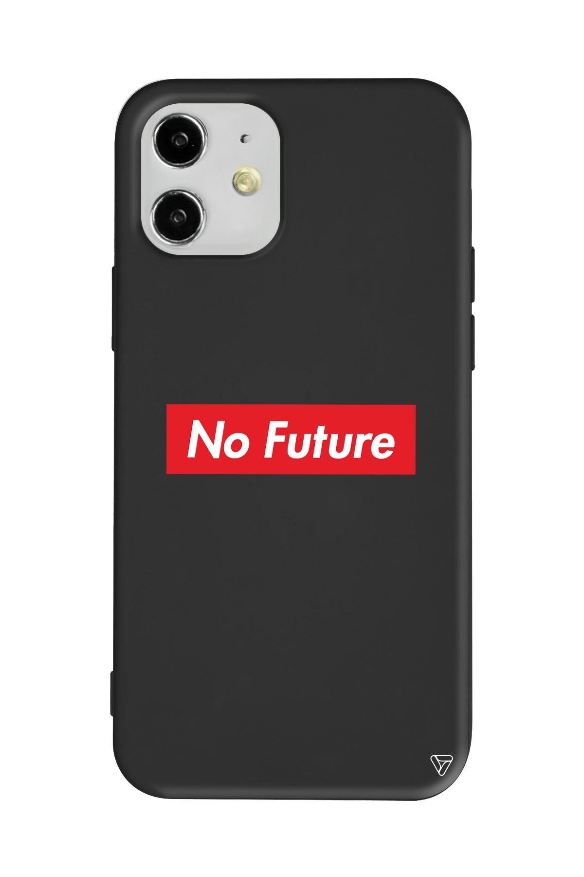 No Future Lansman Model İçi Kadife Silikon Telefon Kılıfı