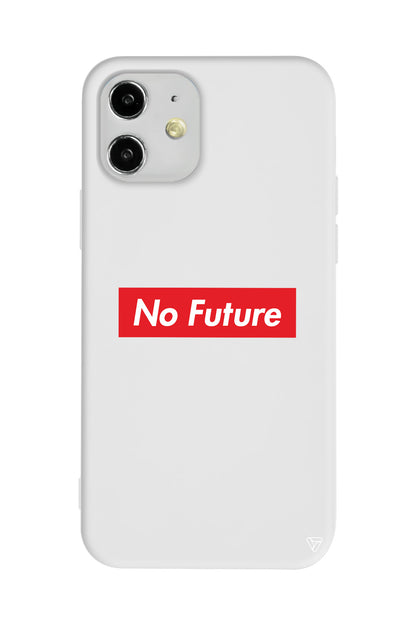 No Future Lansman Model İçi Kadife Silikon Telefon Kılıfı