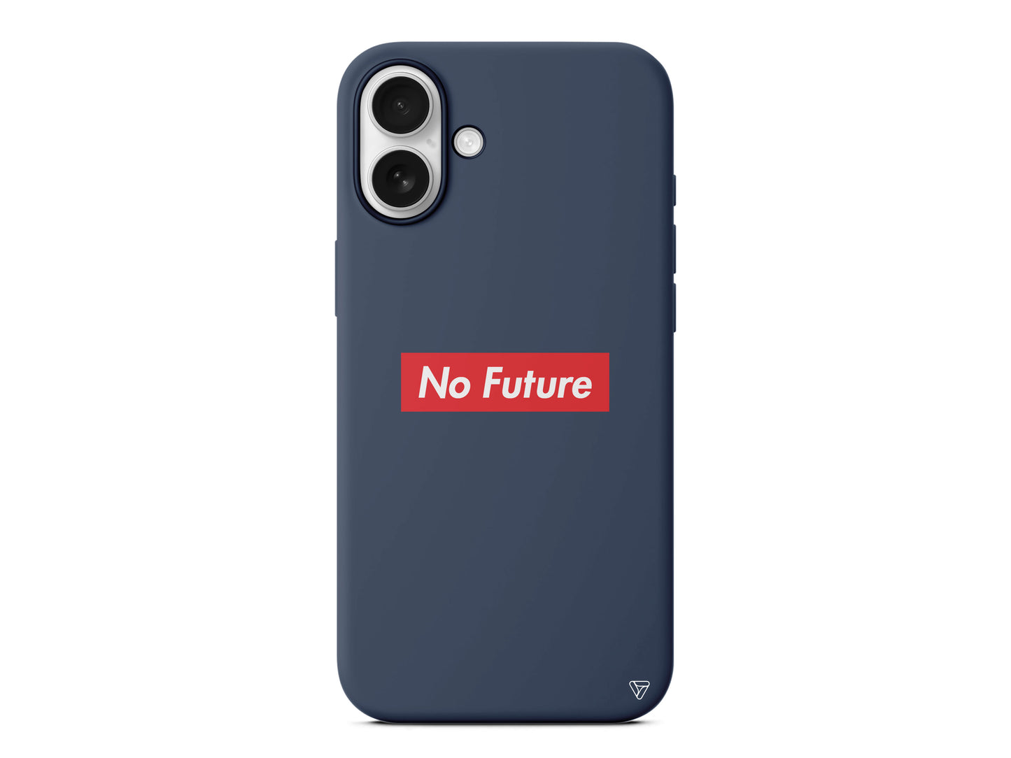 No Future Lansman Model İçi Kadife Silikon Telefon Kılıfı – Plus Serisine Özel