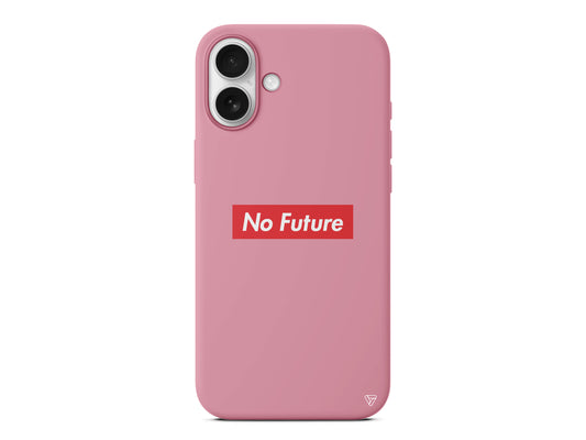 No Future Lansman Model İçi Kadife Silikon Telefon Kılıfı – Plus Serisine Özel