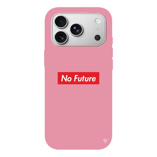No Future Lansman Model İçi Kadife Silikon Telefon Kılıfı