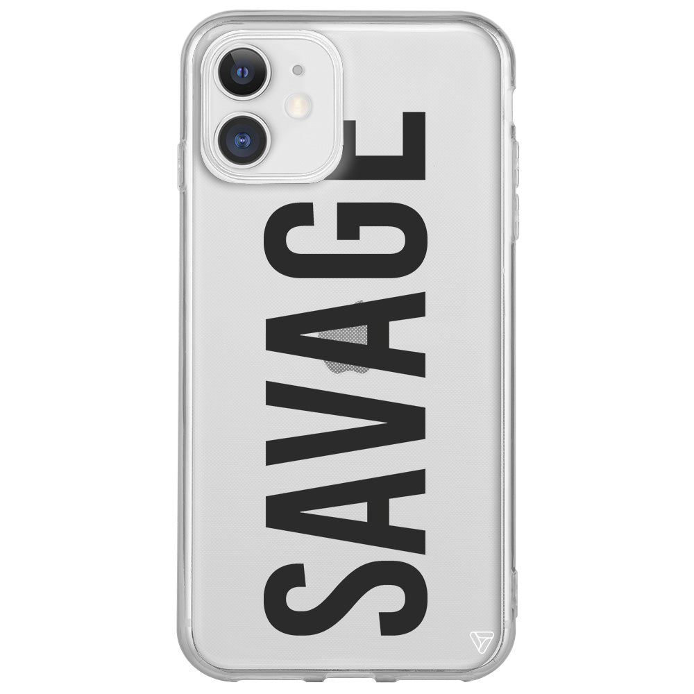 Savage Lansman Model İçi Kadife Silikon Telefon Kılıfı