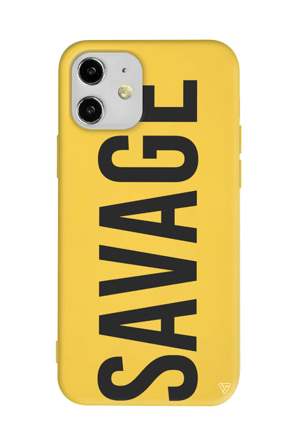 Savage Lansman Model İçi Kadife Silikon Telefon Kılıfı