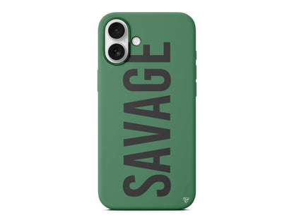 Savage Lansman Model İçi Kadife Silikon Telefon Kılıfı