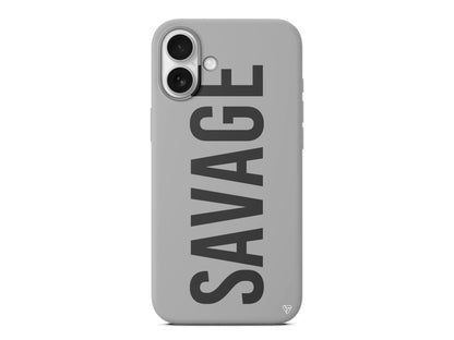 Savage Lansman Model İçi Kadife Silikon Telefon Kılıfı – Plus Serisine Özel