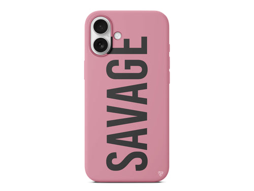 Savage Lansman Model İçi Kadife Silikon Telefon Kılıfı – Plus Serisine Özel