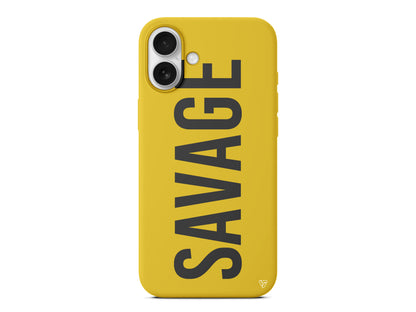 Savage Lansman Model İçi Kadife Silikon Telefon Kılıfı – Plus Serisine Özel