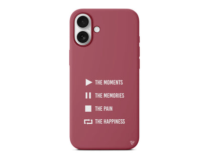 Playlist Lansman Model İçi Kadife Silikon Telefon Kılıfı – Plus Serisine Özel