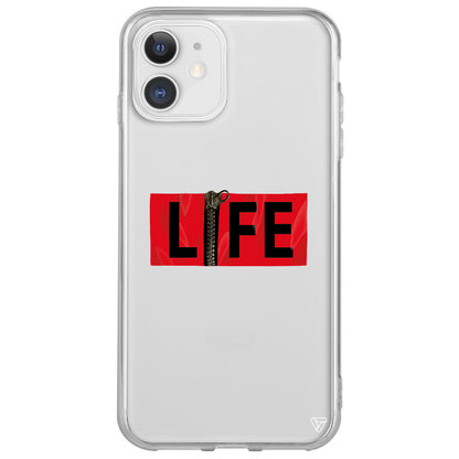 Life Lansman Model İçi Kadife Silikon Telefon Kılıfı