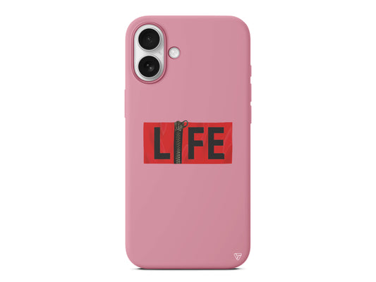 Life Lansman Model İçi Kadife Silikon Telefon Kılıfı – Plus Serisine Özel