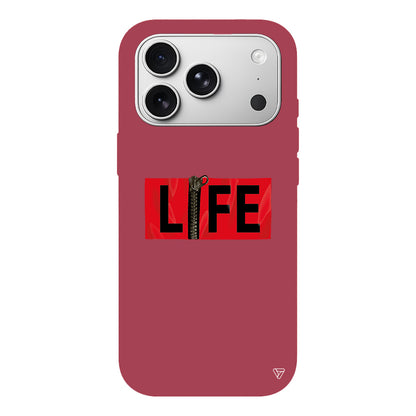 Life Lansman Model İçi Kadife Silikon Telefon Kılıfı