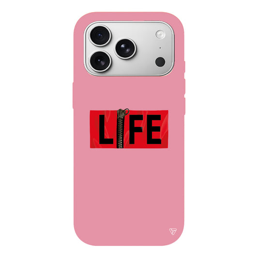 Life Lansman Model İçi Kadife Silikon Telefon Kılıfı