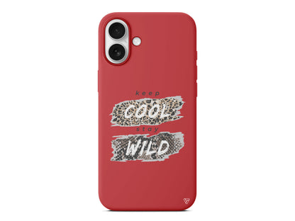 Cool Wild Lansman Model İçi Kadife Silikon Telefon Kılıfı – Plus Serisine Özel