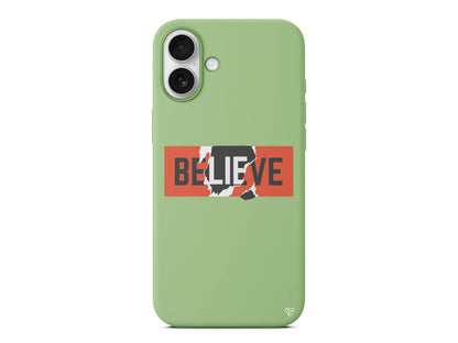 Believe Lansman Model İçi Kadife Silikon Telefon Kılıfı – Plus Serisine Özel