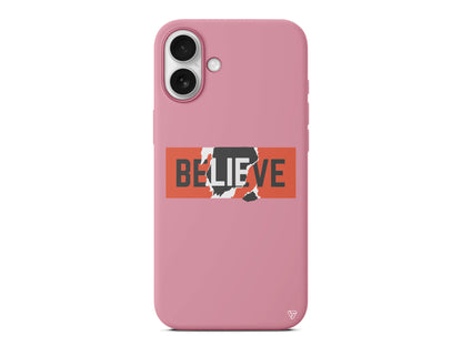 Believe Lansman Model İçi Kadife Silikon Telefon Kılıfı – Plus Serisine Özel