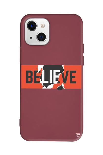 Believe Lansman Model İçi Kadife Silikon Telefon Kılıfı – Plus Serisine Özel