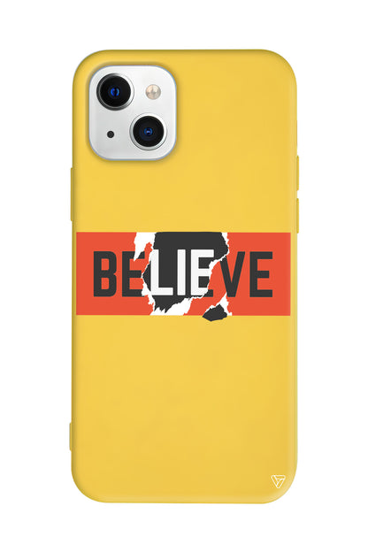 Believe Lansman Model İçi Kadife Silikon Telefon Kılıfı – Plus Serisine Özel