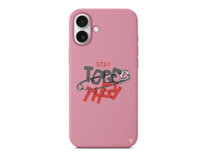 Together Lansman Model İçi Kadife Silikon Telefon Kılıfı – Plus Serisine Özel