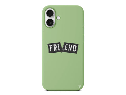 Friend Lansman Model İçi Kadife Silikon Telefon Kılıfı – Plus Serisine Özel