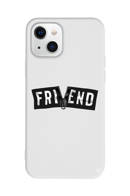 Friend Lansman Model İçi Kadife Silikon Telefon Kılıfı – Plus Serisine Özel