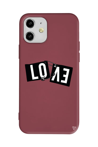 Love Lansman Model İçi Kadife Silikon Telefon Kılıfı