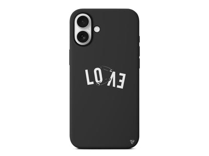 Love Lansman Model İçi Kadife Silikon Telefon Kılıfı – Plus Serisine Özel