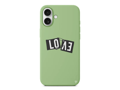 Love Lansman Model İçi Kadife Silikon Telefon Kılıfı – Plus Serisine Özel