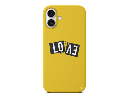 Love Lansman Model İçi Kadife Silikon Telefon Kılıfı – Plus Serisine Özel