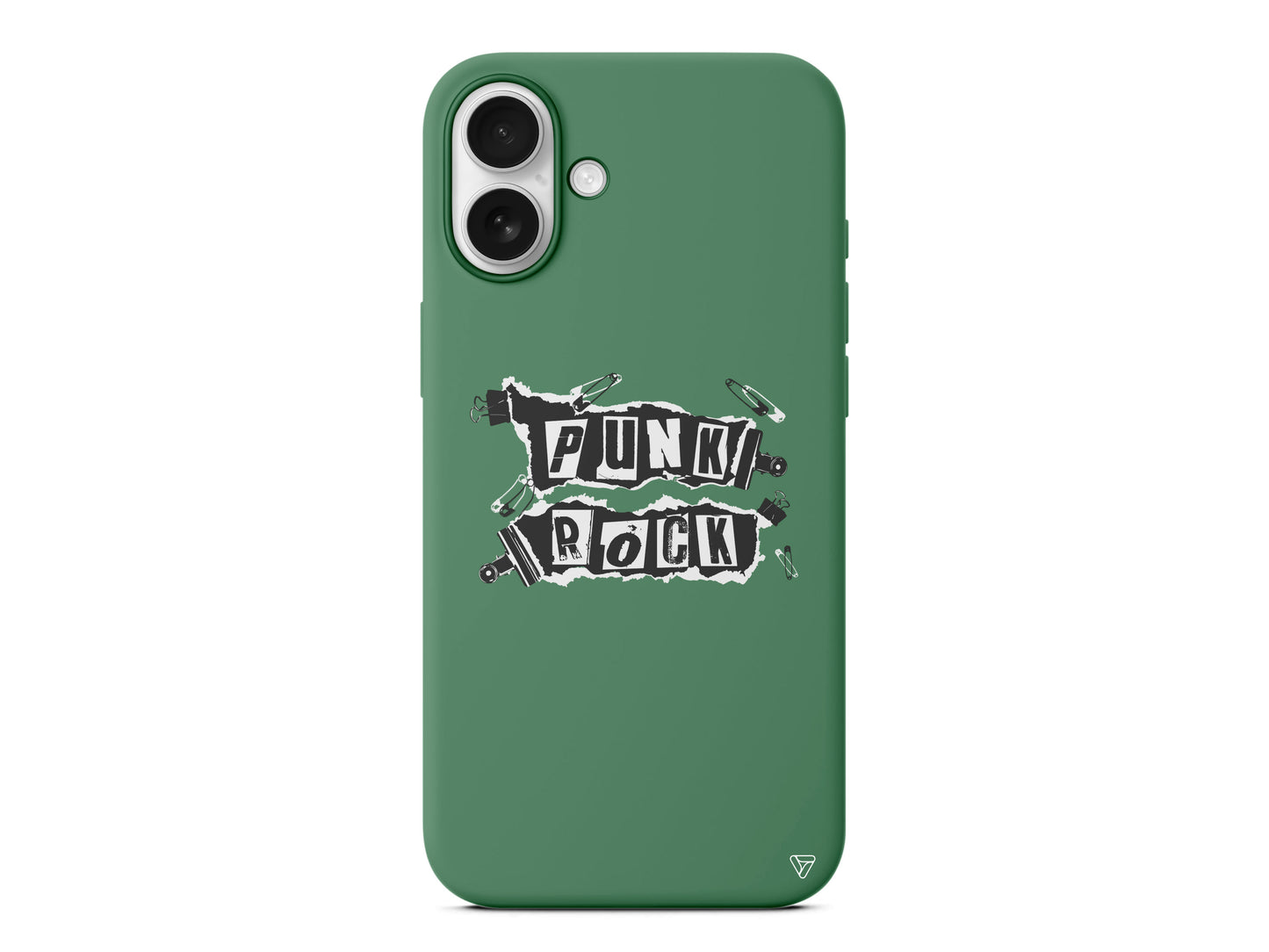 Punk Rock Lansman Model İçi Kadife Silikon Telefon Kılıfı – Plus Serisine Özel