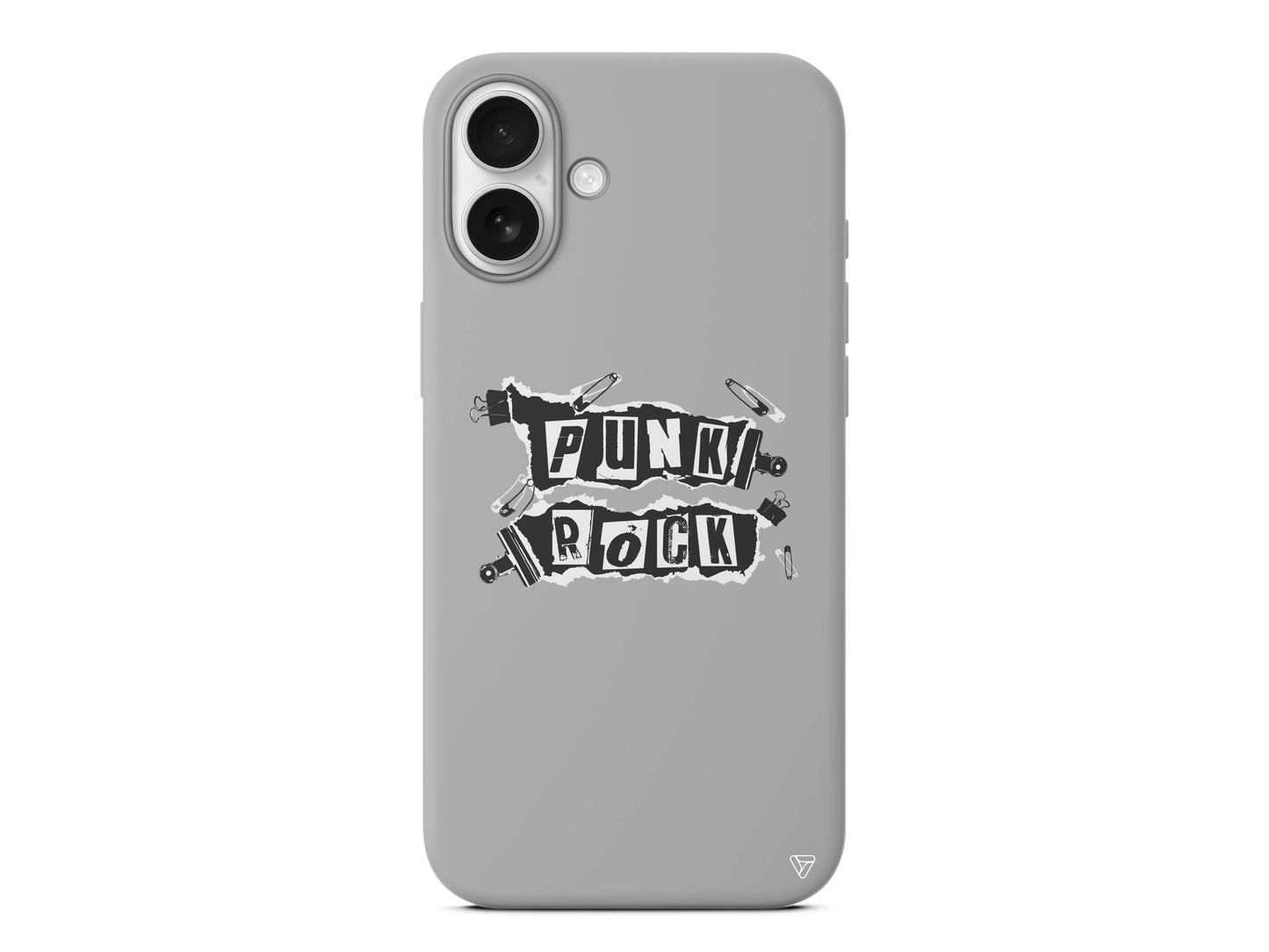 Punk Rock Lansman Model İçi Kadife Silikon Telefon Kılıfı – Plus Serisine Özel