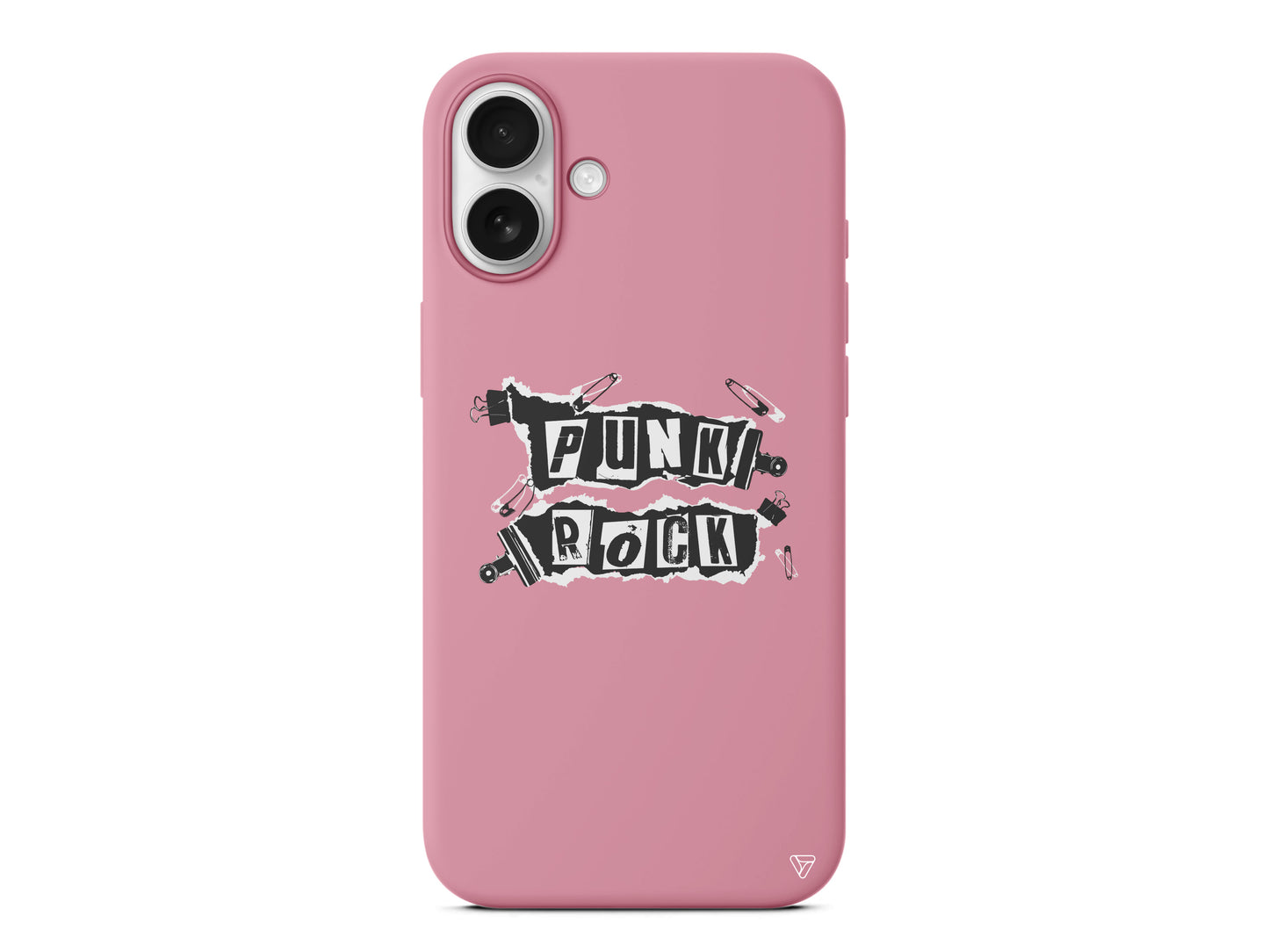 Punk Rock Lansman Model İçi Kadife Silikon Telefon Kılıfı – Plus Serisine Özel