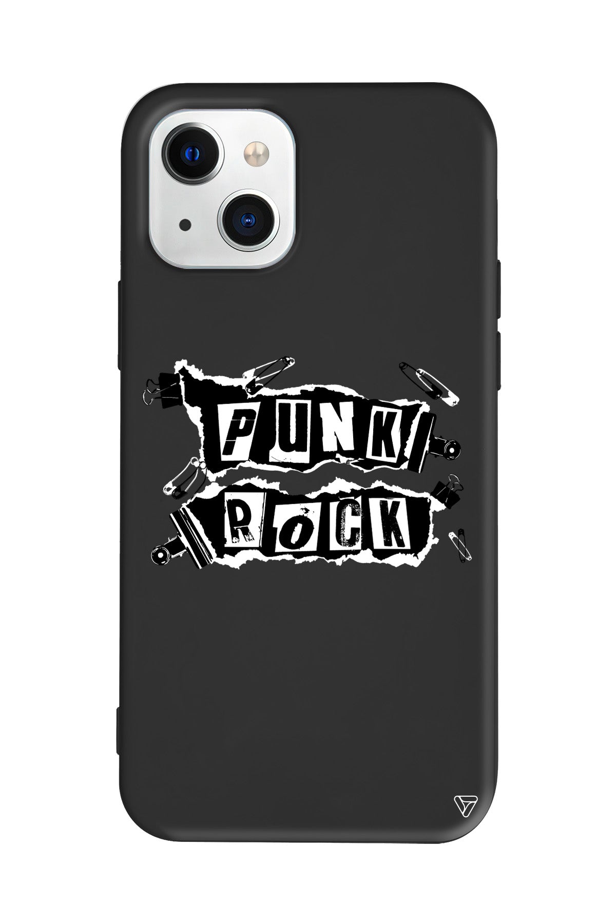 Punk Rock Lansman Model İçi Kadife Silikon Telefon Kılıfı – Plus Serisine Özel