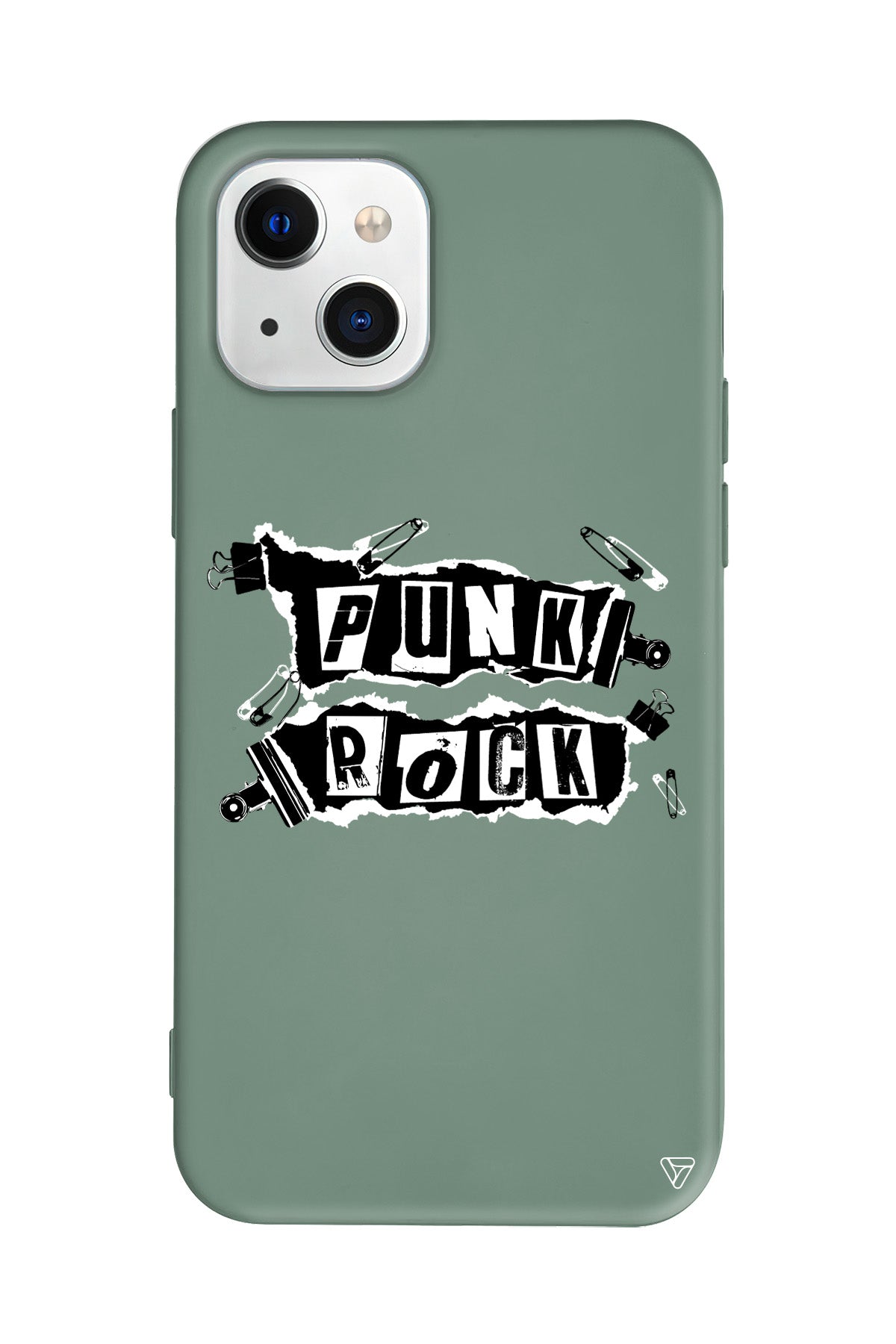 Punk Rock Lansman Model İçi Kadife Silikon Telefon Kılıfı – Plus Serisine Özel