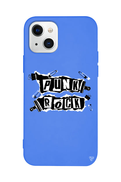 Punk Rock Lansman Model İçi Kadife Silikon Telefon Kılıfı – Plus Serisine Özel