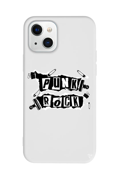 Punk Rock Lansman Model İçi Kadife Silikon Telefon Kılıfı – Plus Serisine Özel