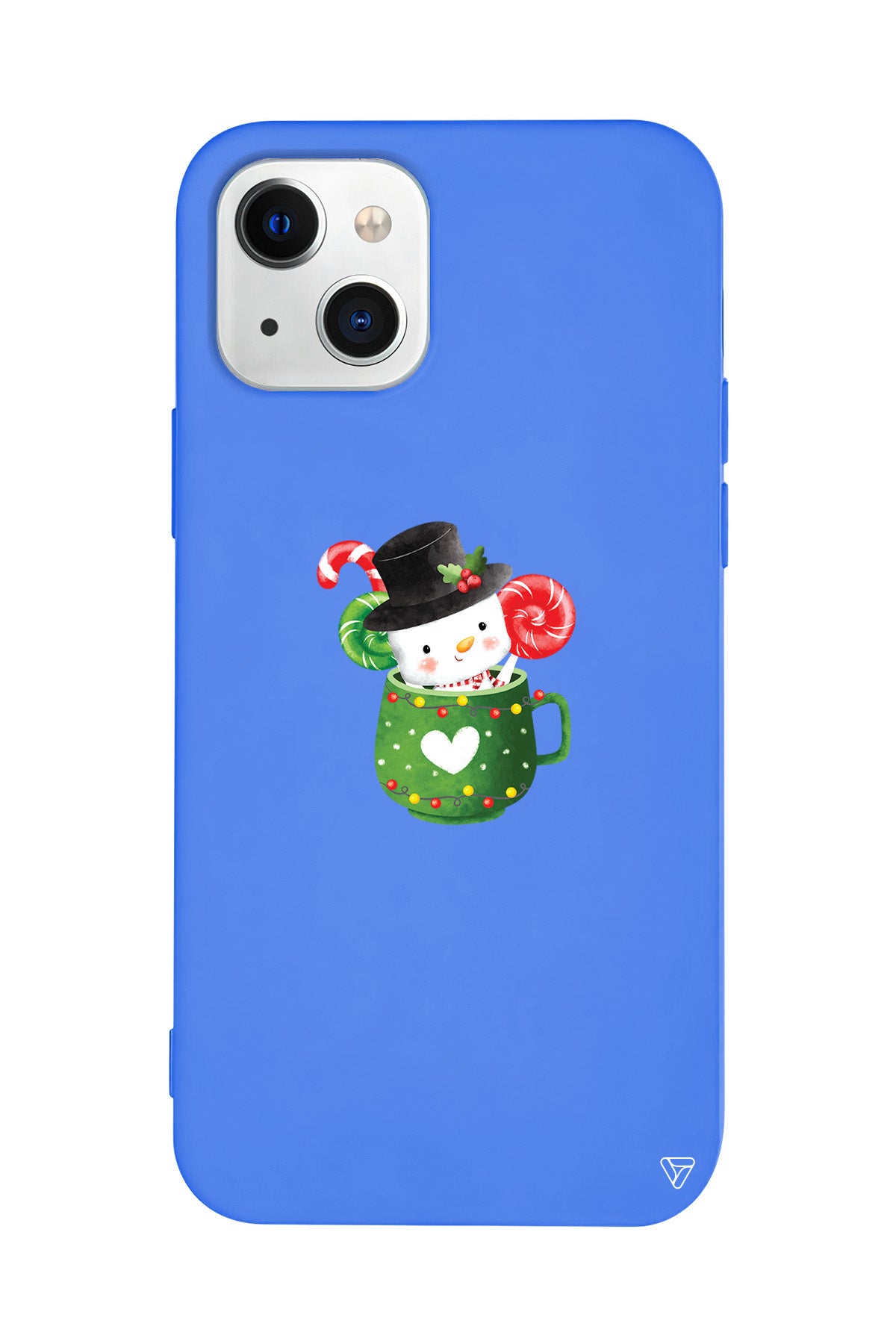 A Cup Of Xmas Lansman Model İçi Kadife Silikon Telefon Kılıfı