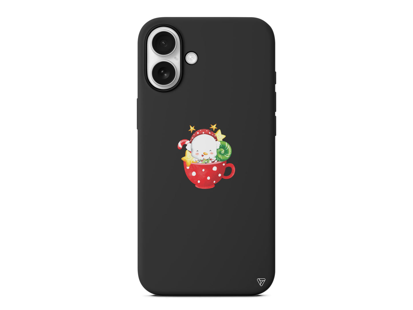 A Cup Of Xmas 2 Lansman Model İçi Kadife Silikon Telefon Kılıfı – Plus Serisine Özel