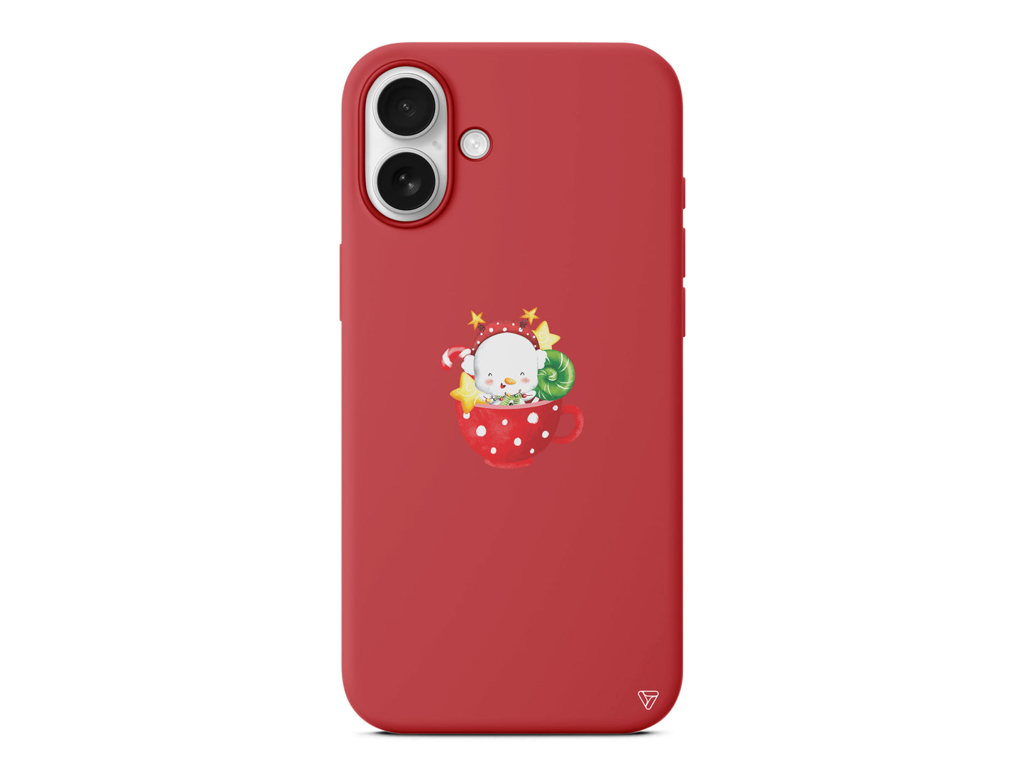 A Cup Of Xmas 2 Lansman Model İçi Kadife Silikon Telefon Kılıfı – Plus Serisine Özel