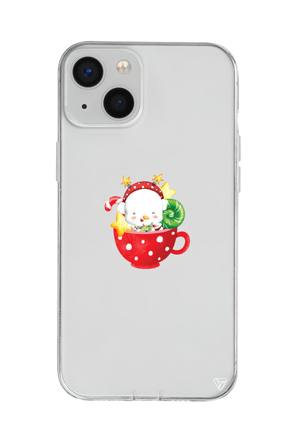 A Cup Of Xmas 2 Lansman Model İçi Kadife Silikon Telefon Kılıfı – Plus Serisine Özel
