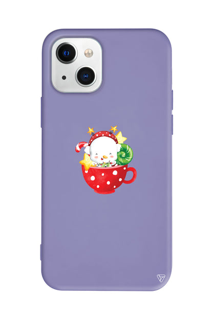 A Cup Of Xmas 2 Lansman Model İçi Kadife Silikon Telefon Kılıfı – Plus Serisine Özel