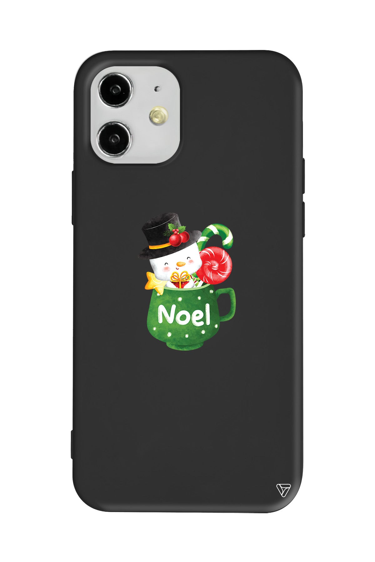 A Cup Of Xmas 3 Lansman Model İçi Kadife Silikon Telefon Kılıfı