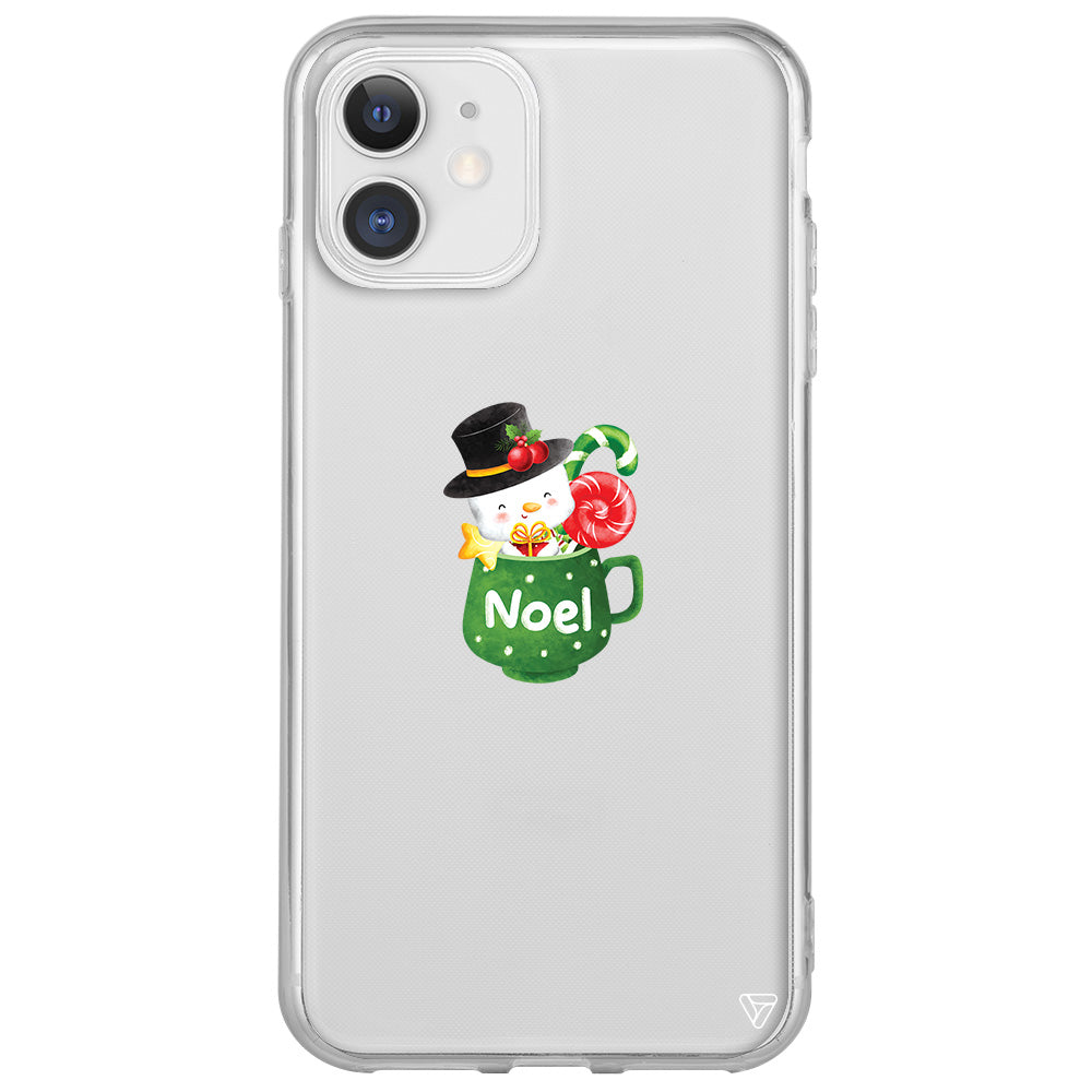A Cup Of Xmas 3 Lansman Model İçi Kadife Silikon Telefon Kılıfı