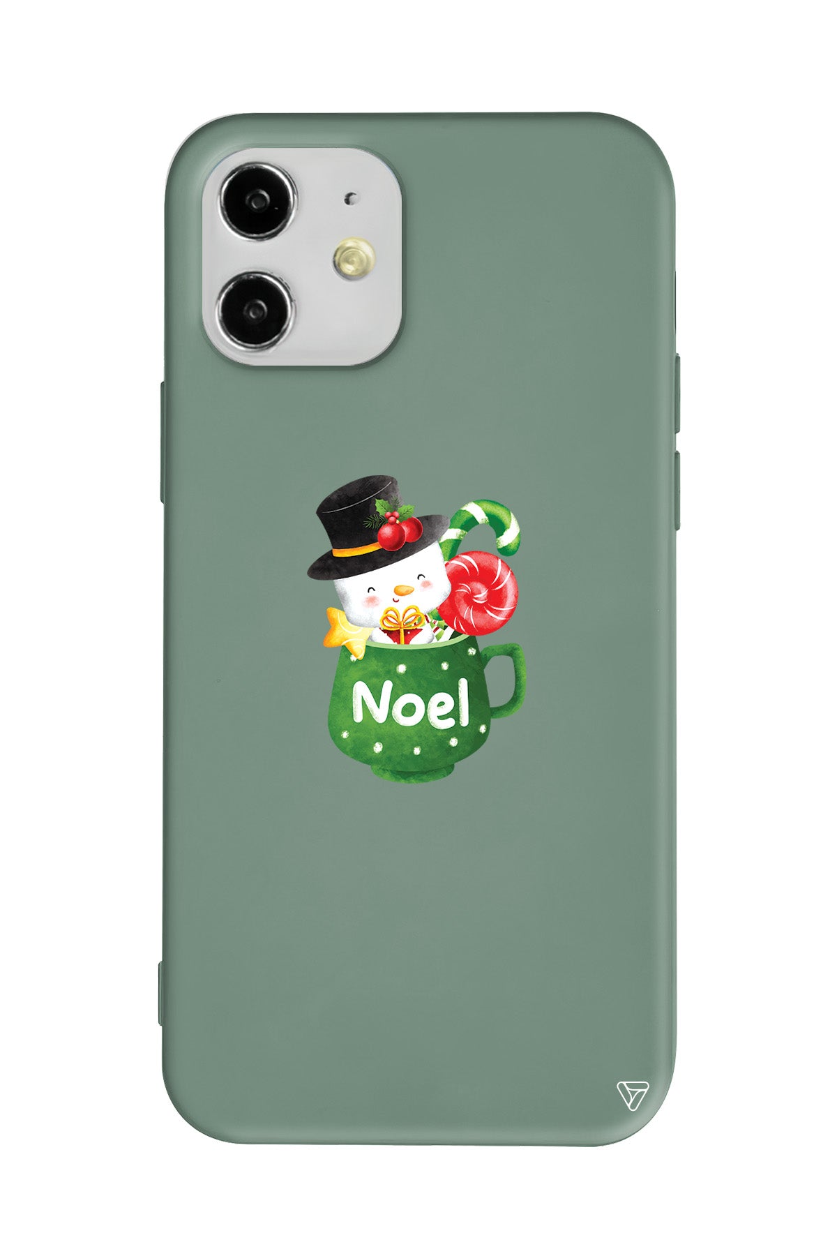 A Cup Of Xmas 3 Lansman Model İçi Kadife Silikon Telefon Kılıfı