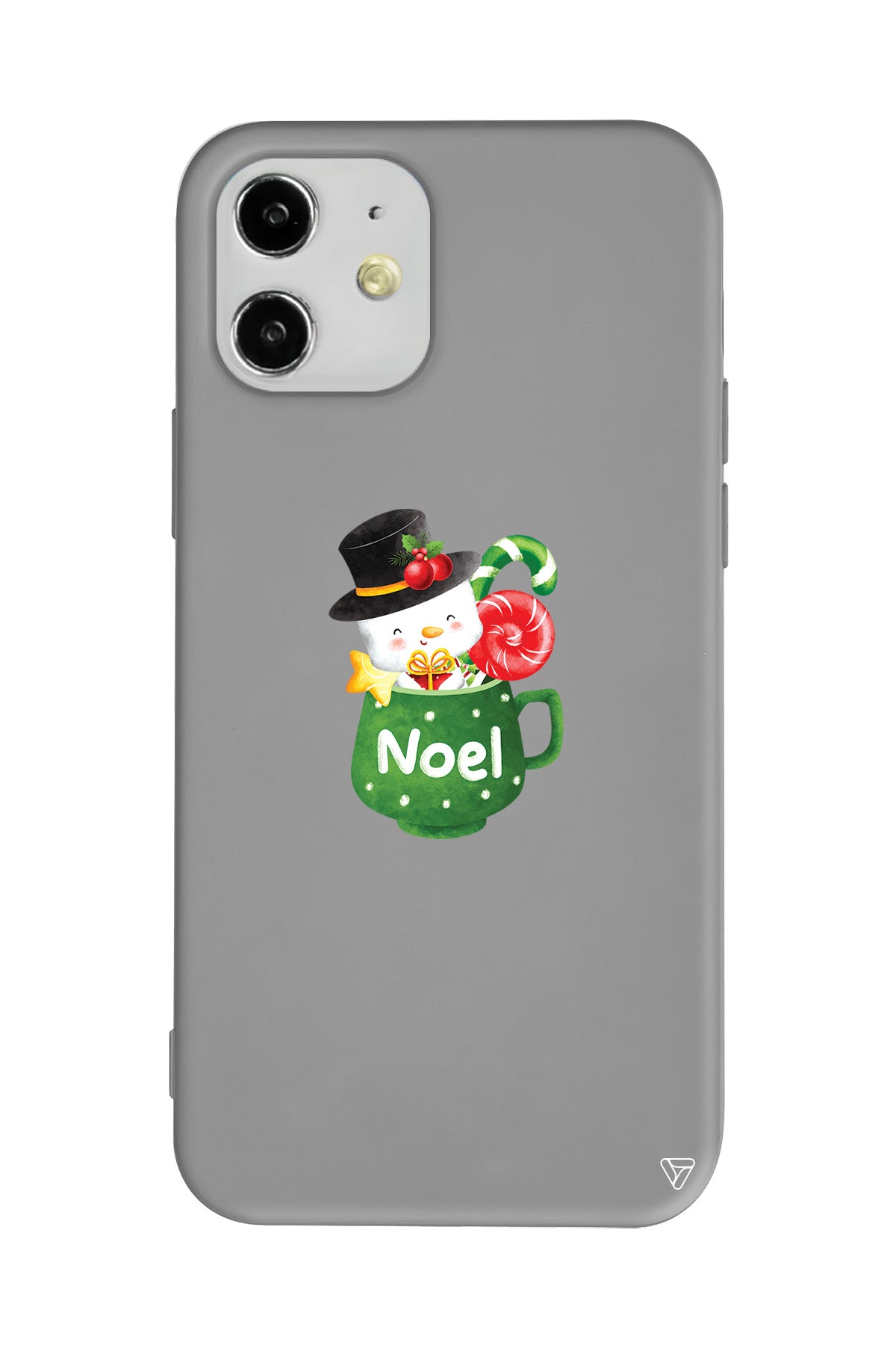 A Cup Of Xmas 3 Lansman Model İçi Kadife Silikon Telefon Kılıfı