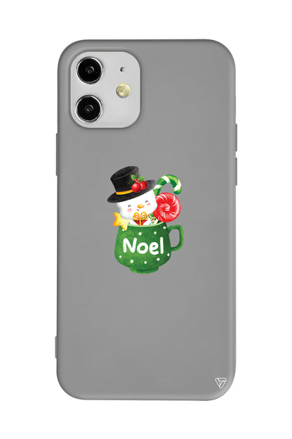 A Cup Of Xmas 3 Lansman Model İçi Kadife Silikon Telefon Kılıfı