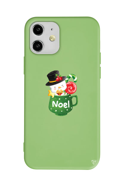 A Cup Of Xmas 3 Lansman Model İçi Kadife Silikon Telefon Kılıfı