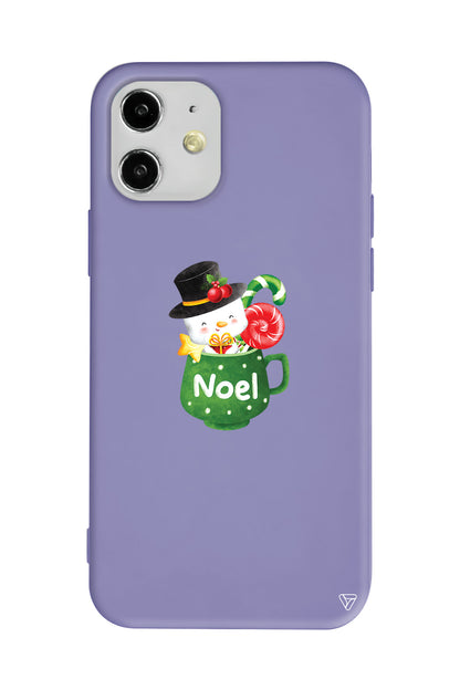 A Cup Of Xmas 3 Lansman Model İçi Kadife Silikon Telefon Kılıfı