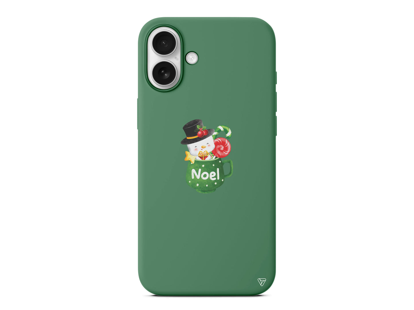 A Cup Of Xmas 3 Lansman Model İçi Kadife Silikon Telefon Kılıfı – Plus Serisine Özel