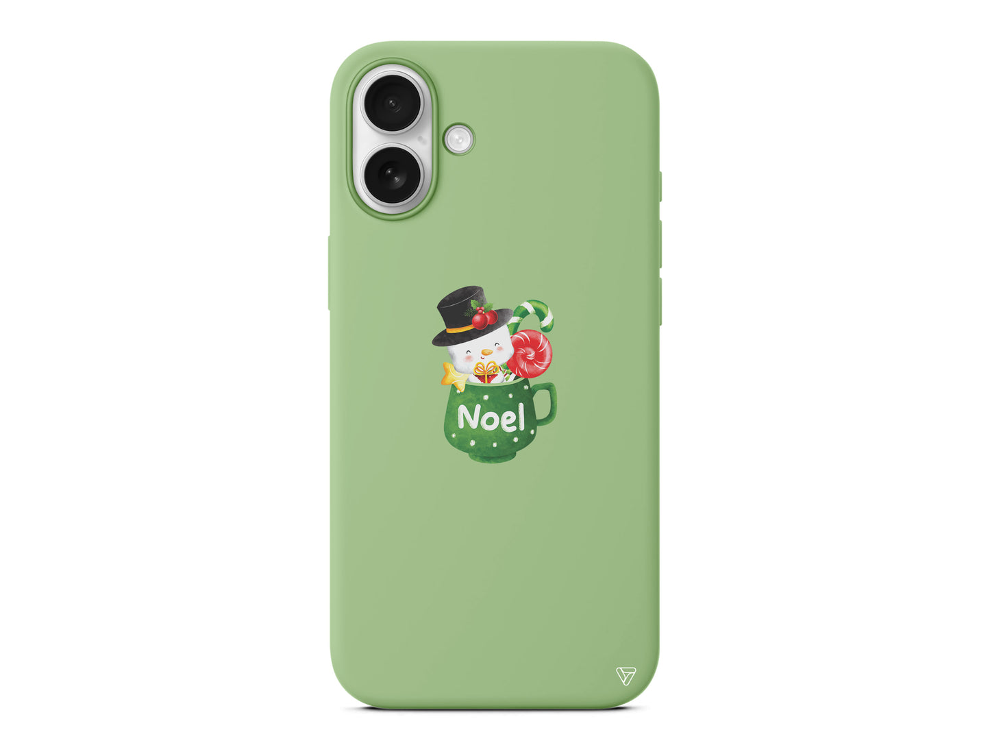 A Cup Of Xmas 3 Lansman Model İçi Kadife Silikon Telefon Kılıfı – Plus Serisine Özel